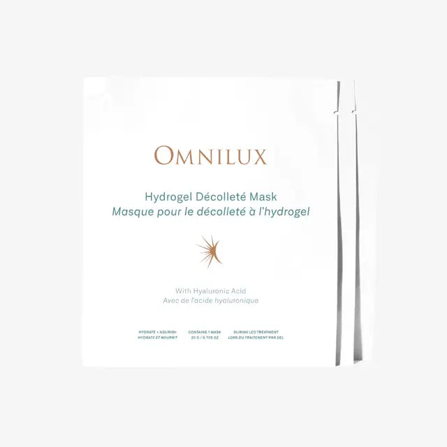 Omnilux Hydrogel Décolleté Mask