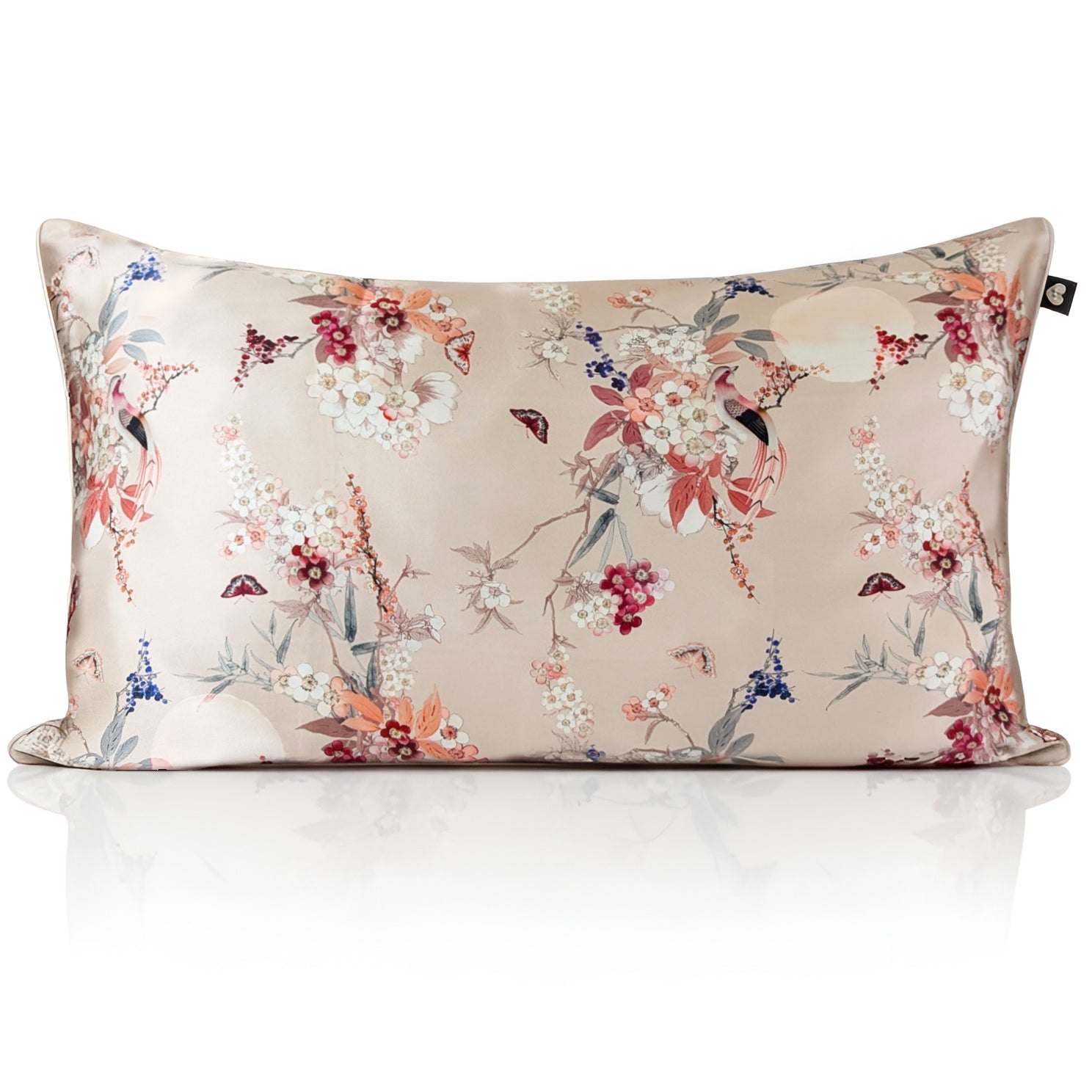 Helen Loveday Silk Pillowcase and Eyemask Set Blossom