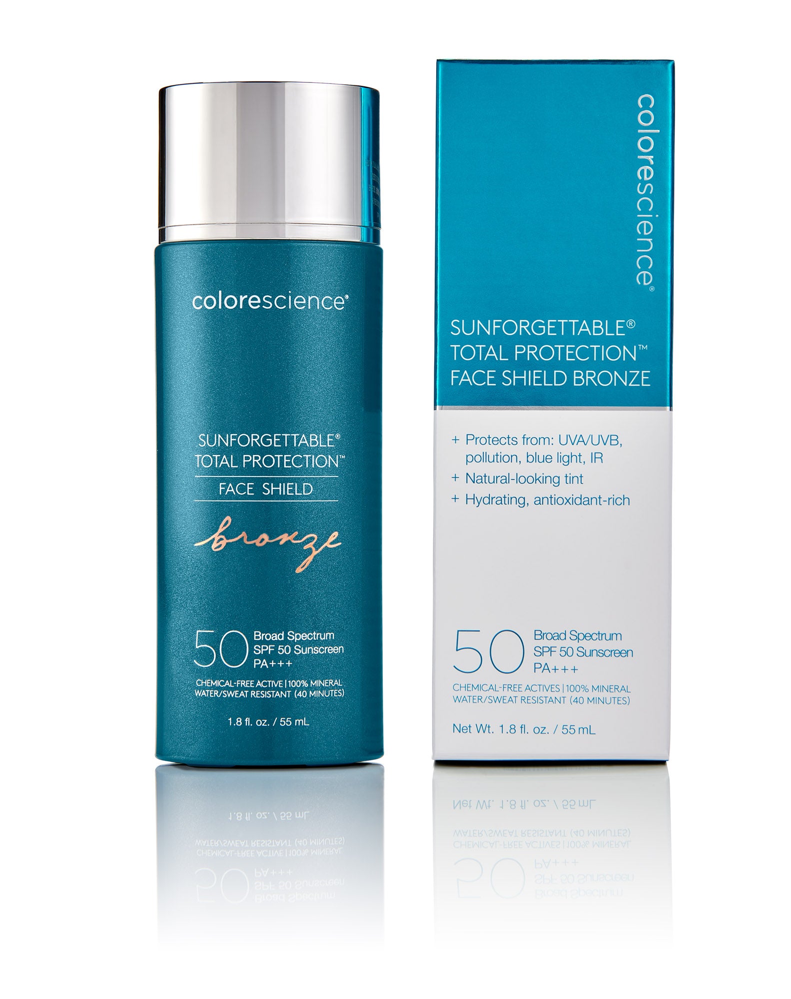 Colorescience Sunforgettable Total Protection Face Shield SPF 50 Bronze