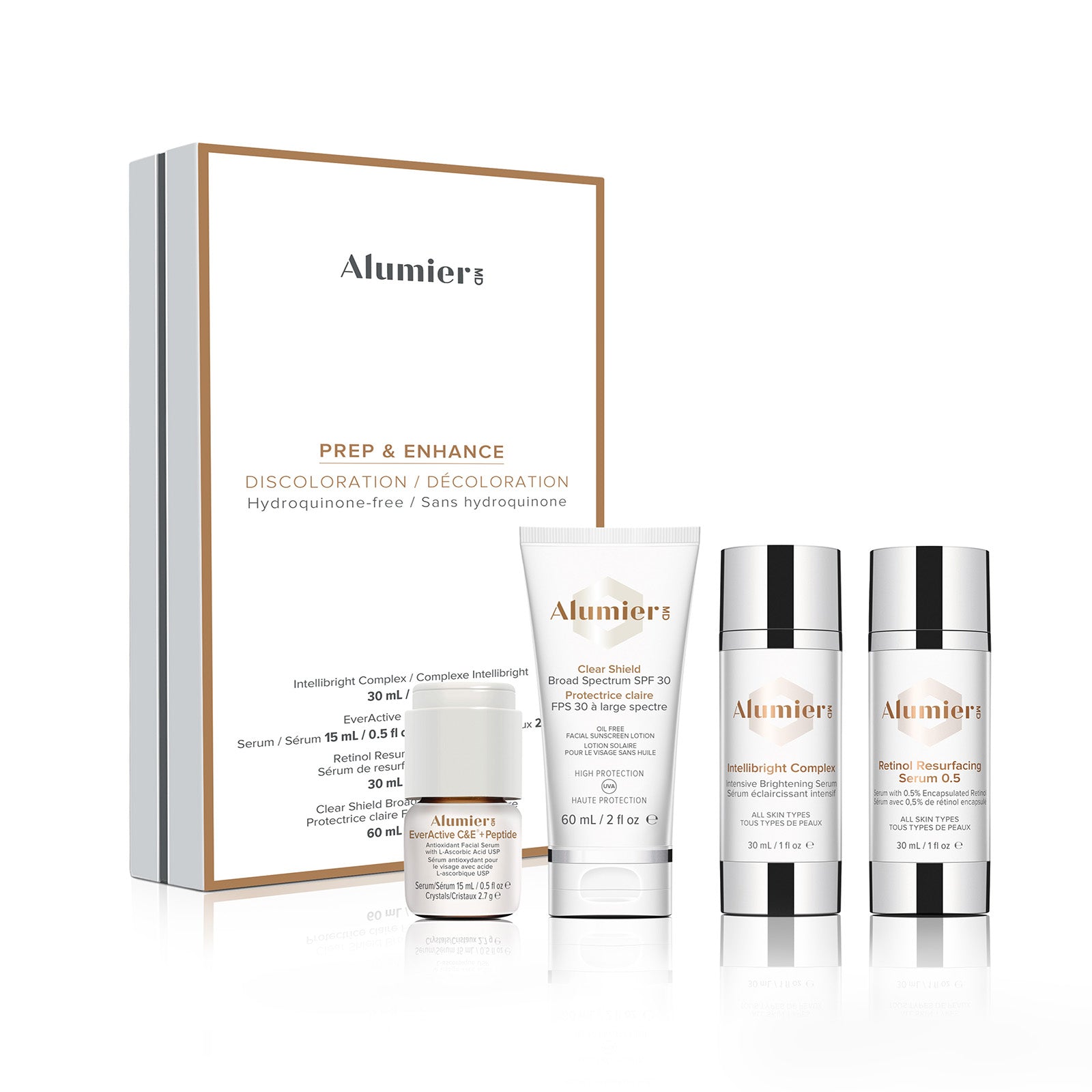 Alumier Prep and Enhance Discolouration