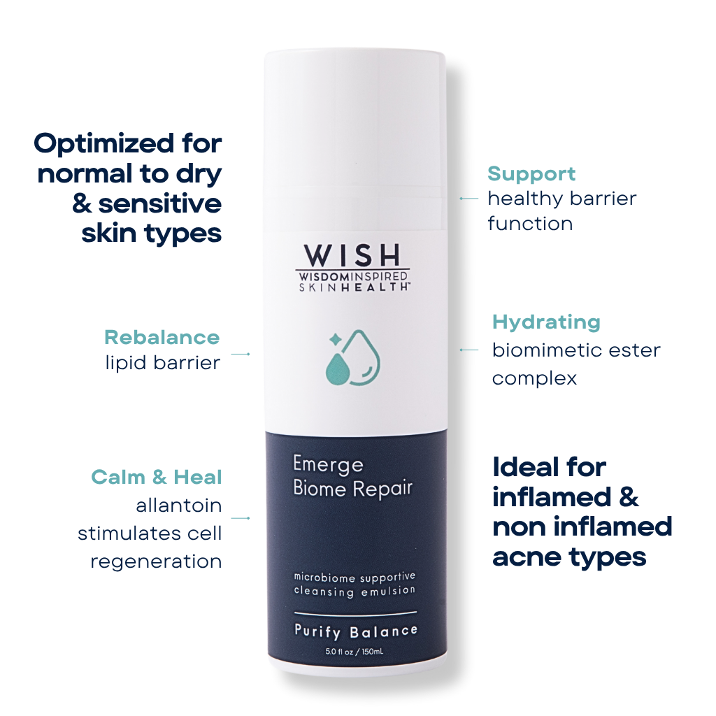 WISH Emerge Biome Repair Cleanser